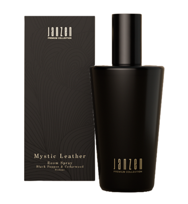 JANZEN ROOM SPRAY MYSTIC LEATHER PREMIUM BLACK 300ML